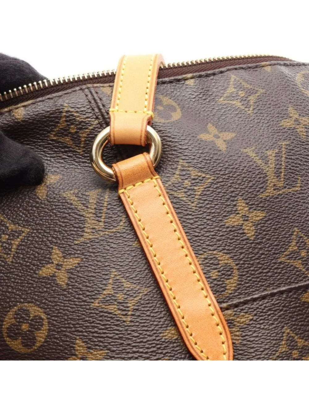Louis Vuitton Tote Bag Totally GM Monogram Canvas Leather